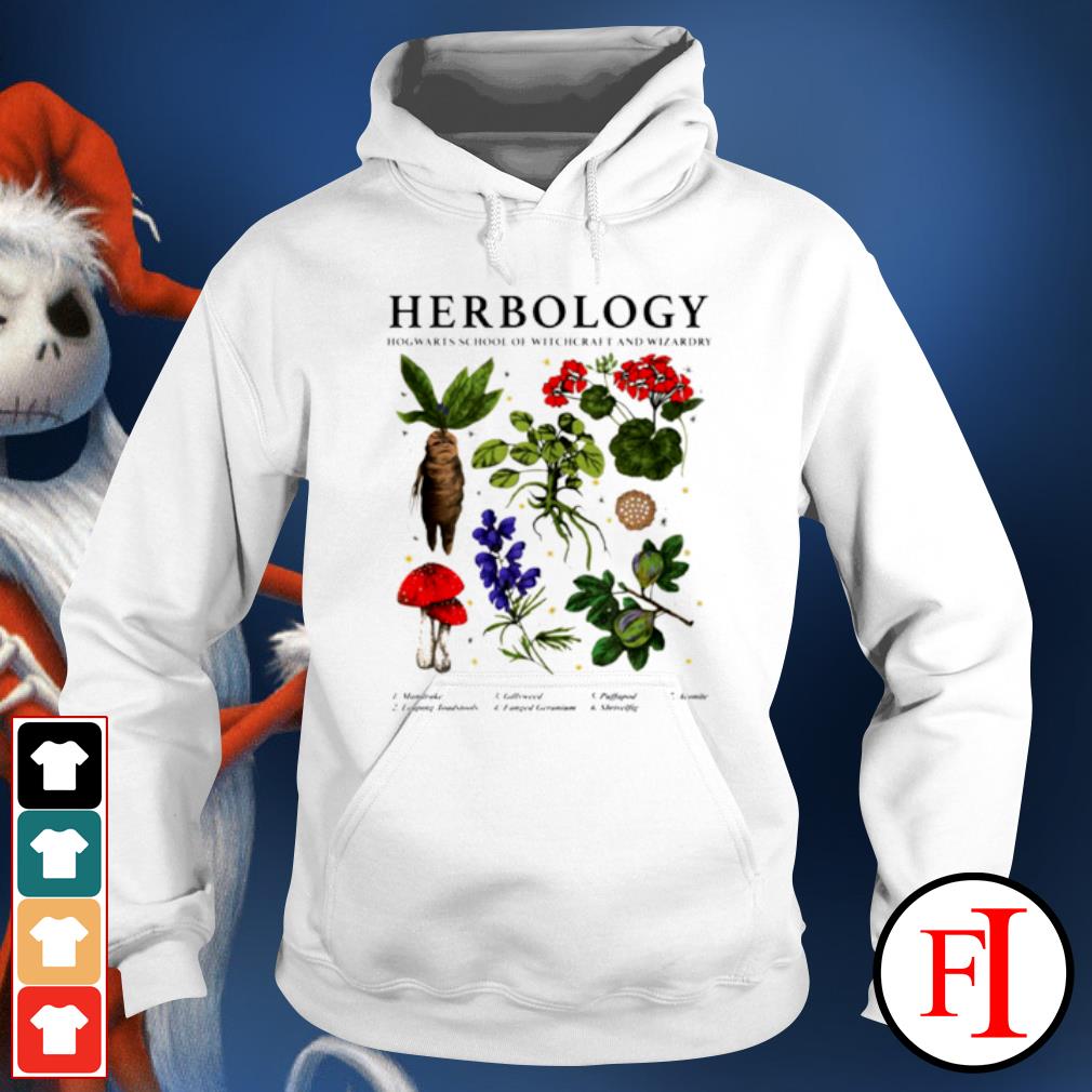 harry potter herbology hoodie sweatshirt