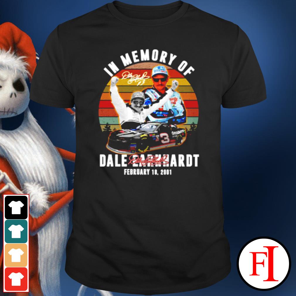 in memory of dale earnhardt shirt